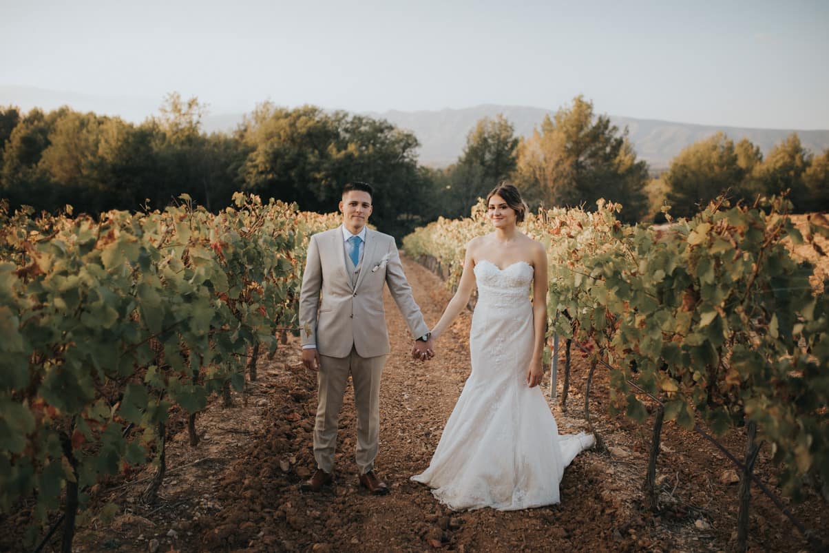 seae couple photographe mariage trets vignes